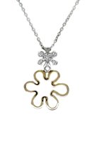 Collier Salvini Femme Fiori in Or Diamante 0.11 Ct 20020552